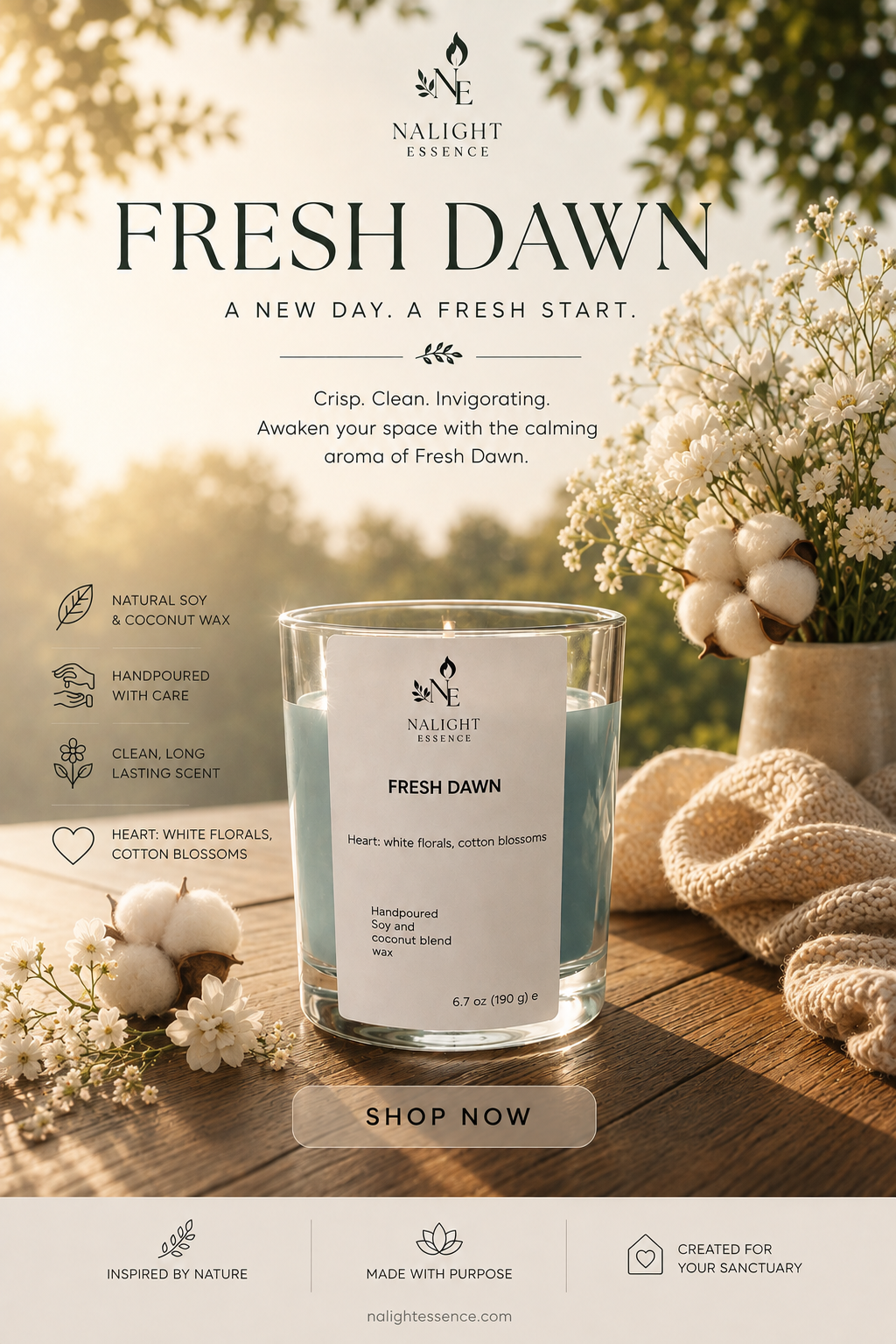 Fresh Dawn Candle